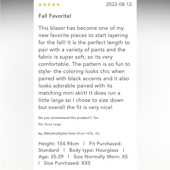 Anthropologie NWT Maeve Cropped Knit Blazer
Size M. - Picture 8 of 11